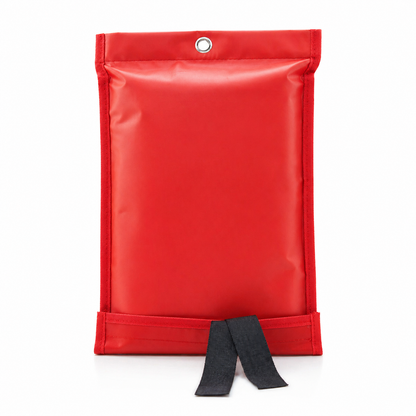 DVM-FBAG-1.2x1.8 : Couverture anti-feu professionnelle en sac, taille 1,2x1,8 m.