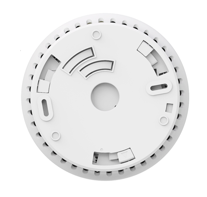DVM-SA30R-3: Set of 3 smoke detectors DVM-SA30R, fixed battery, wirelessly interconnectable