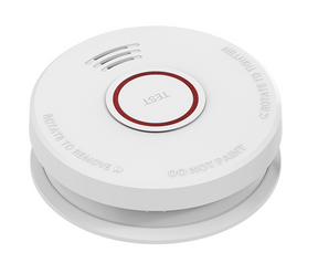 DVM-SB90M: Optical smoke detector, replaceable battery, magnetic mounting