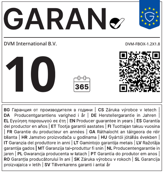 10-Year Commercial Guarantee